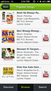 Screenshot - Popular Songs