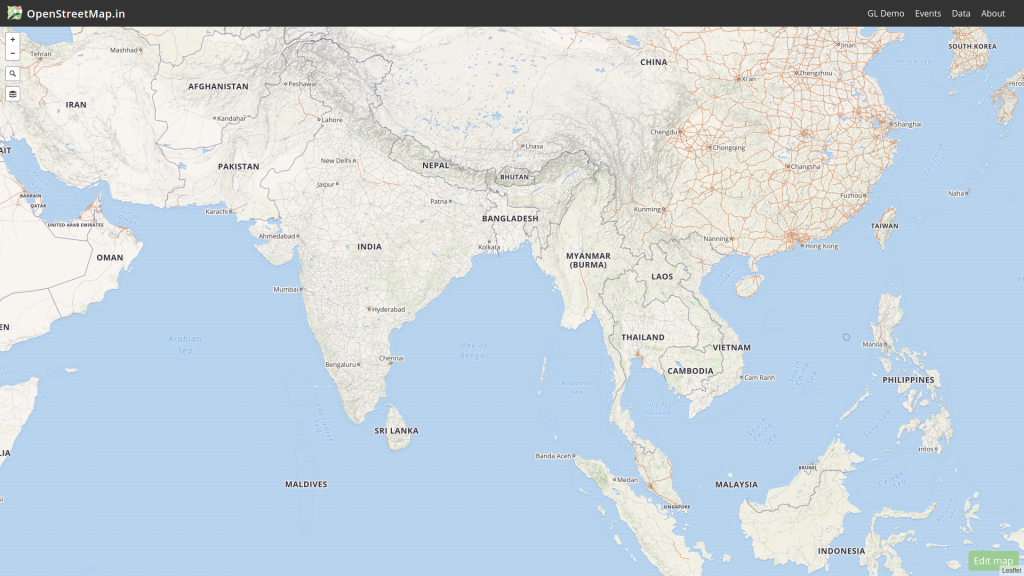 Community Created Free and Open Maps of India | Thejesh GN