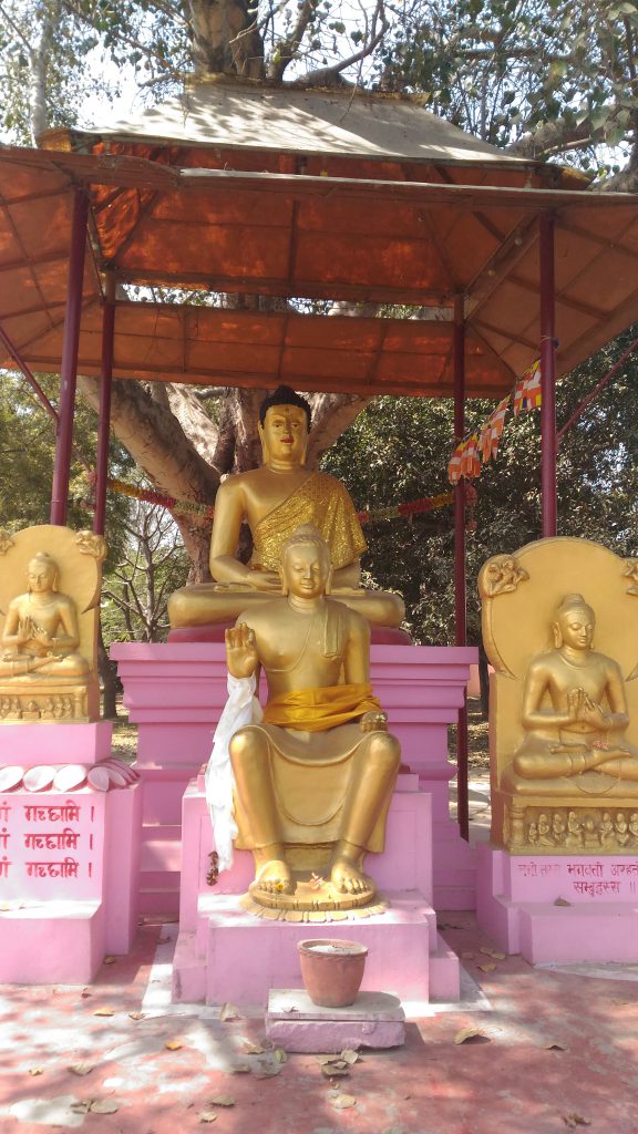 Buddha image at Sarnath