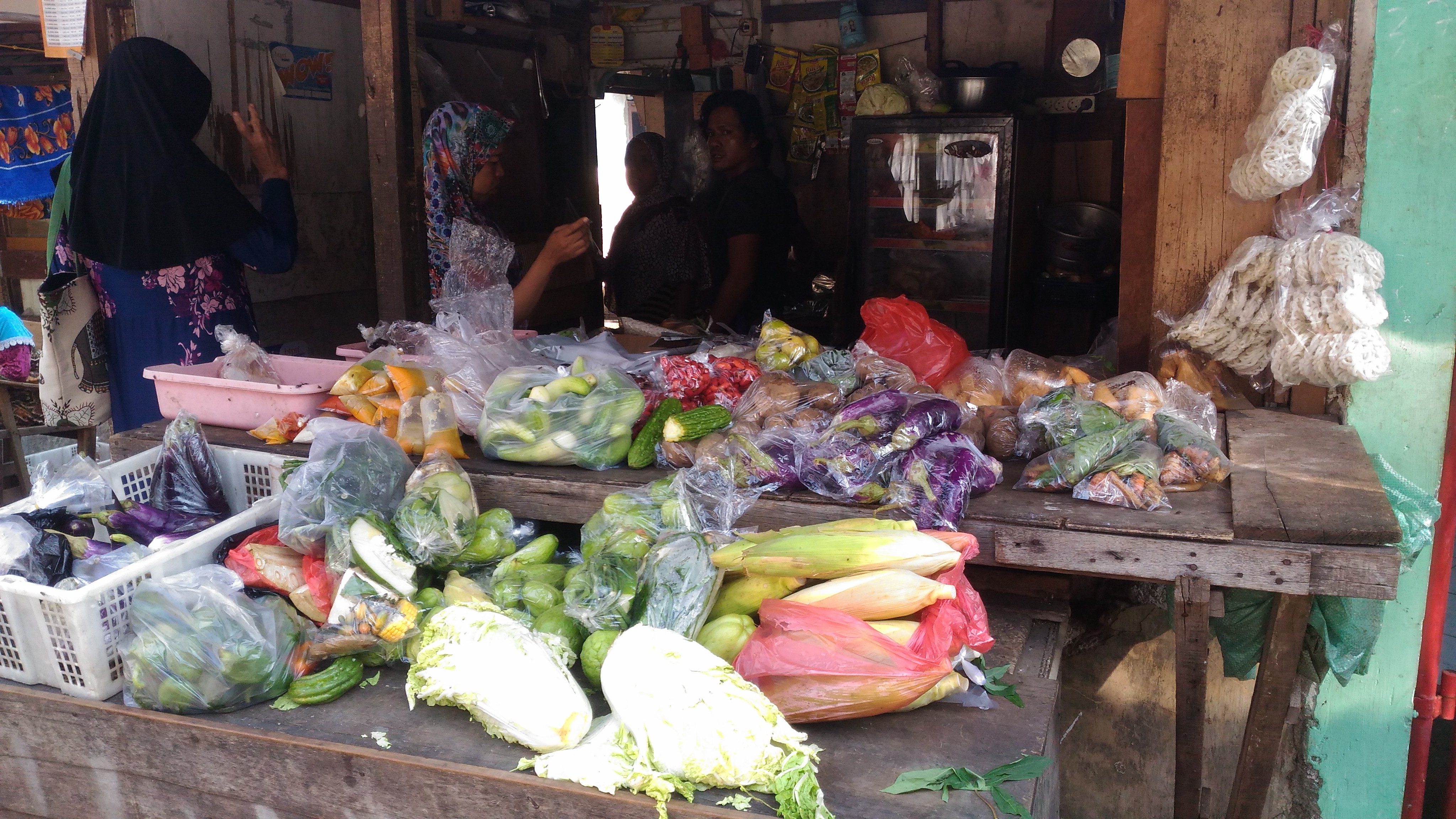 A small time vegetable shop