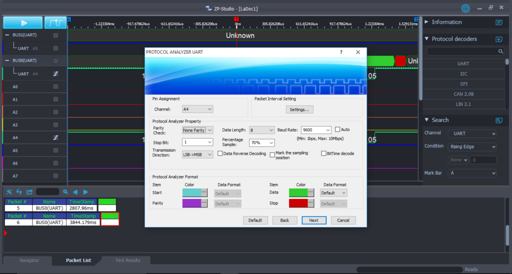 UART Protocol Analyzer