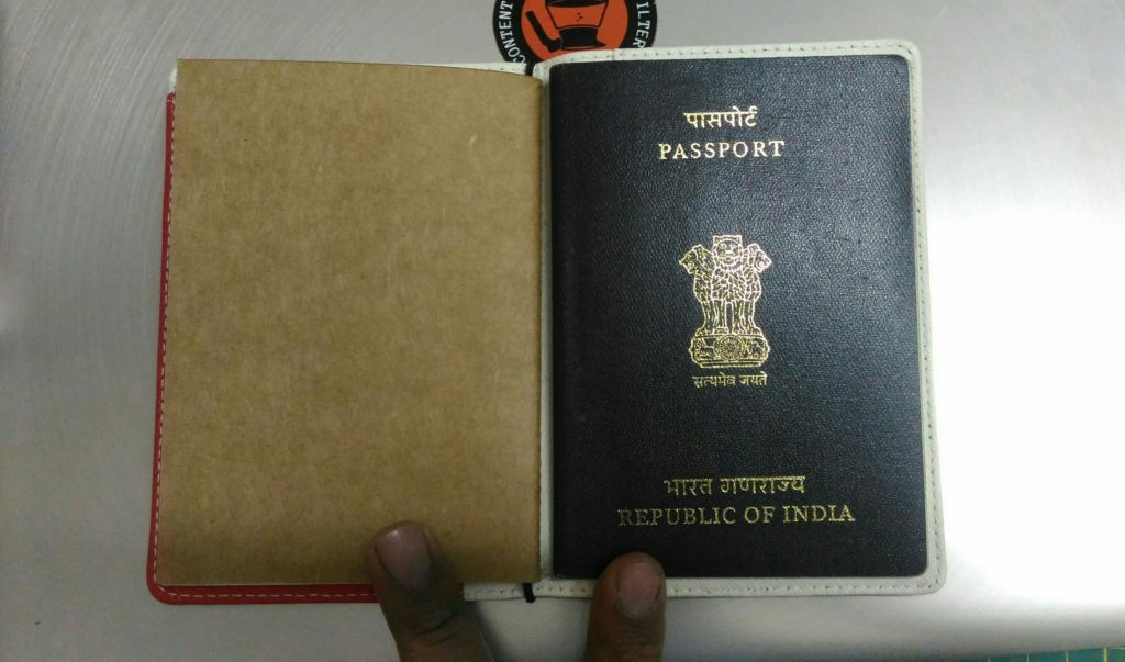 Passport and Notebook. They go well together.