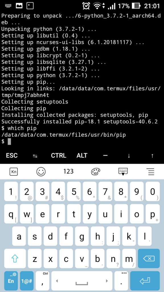 Python installation also installs PIP