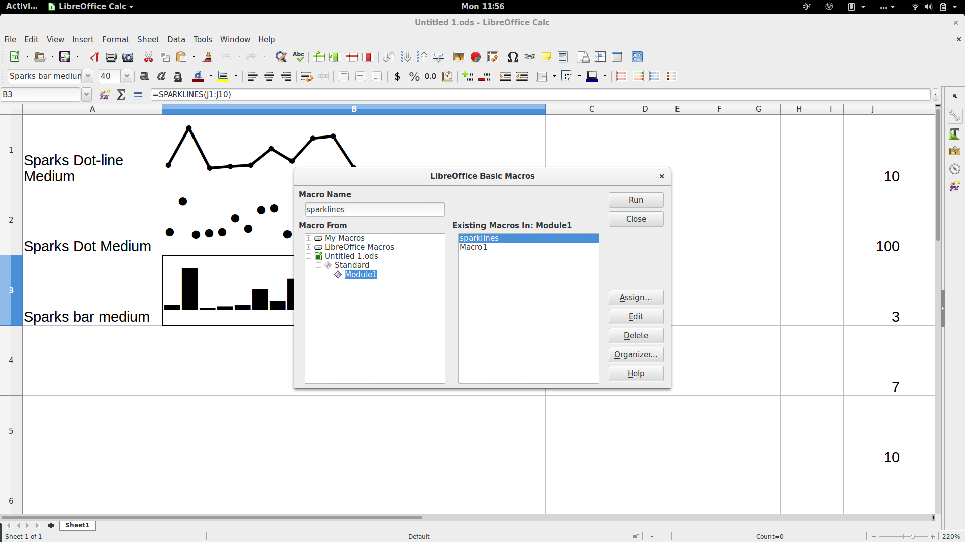 Default count. Макросы LIBREOFFICE Basic. LIBREOFFICE Base макрос. Гистограмма в либроофис. LIBREOFFICE Calc.