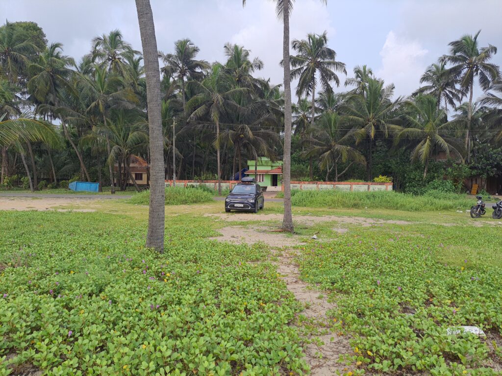 At Vadanapally Beach