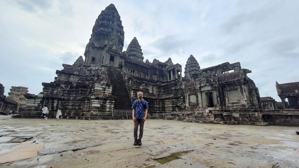 At Angkor Wat