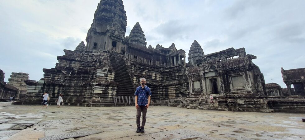 At Angkor Wat