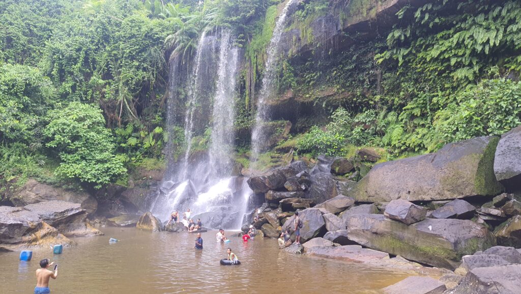 Phnom Kulen waterfall