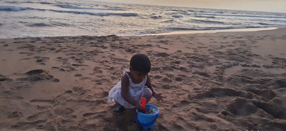 Uma at Beach