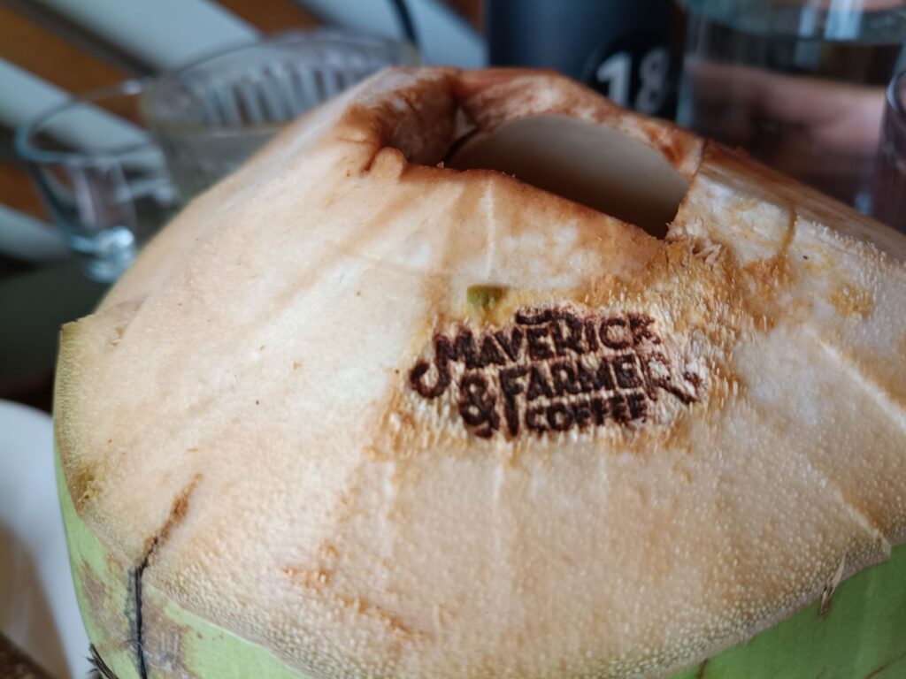 Tender Coconut Cold Brew at Maverick & Farmer Coffee