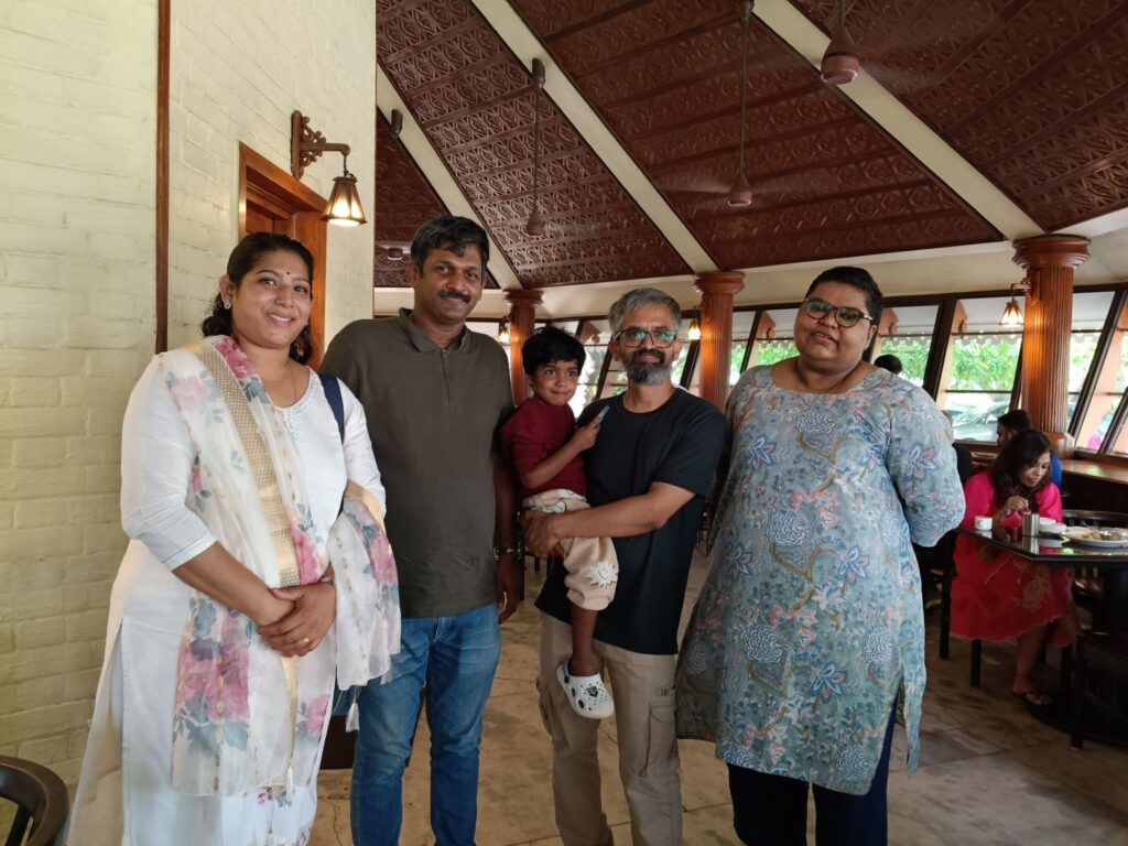 Meeting Pradeep and Dhanya