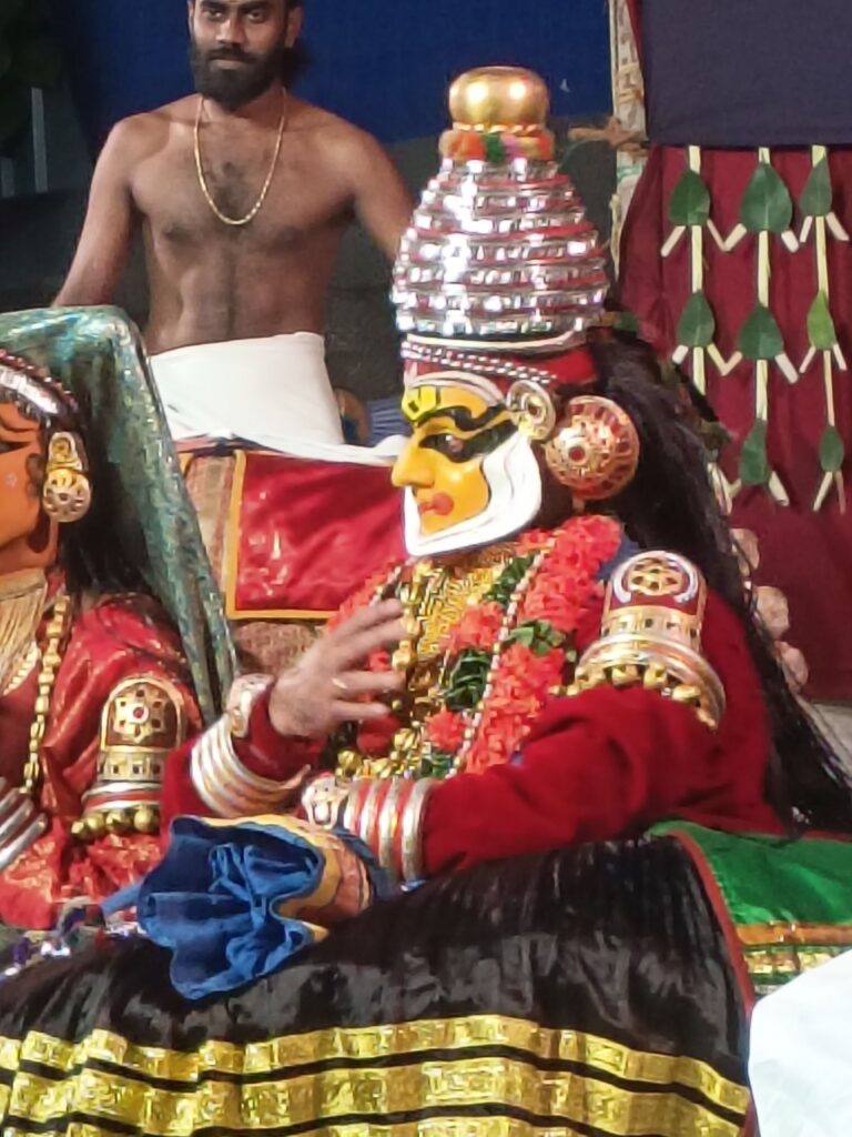 Kathakali at Thiruvambady SreeKrishna Temple