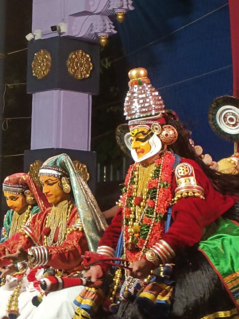 Kathakali at Thiruvambady SreeKrishna Temple