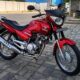 Yamaha at Hive Club, Thanisandra. Looks all shiny after 3M cover.