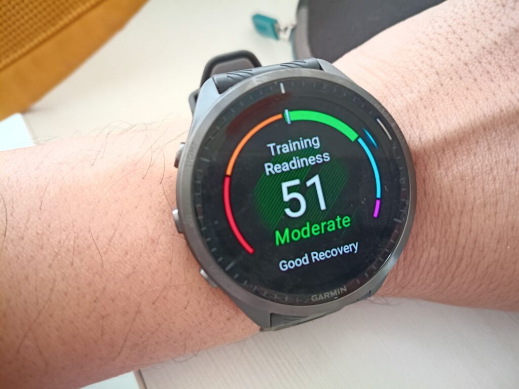 Forerunner 965 showing recovery