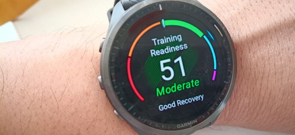 Forerunner 965 showing recovery